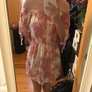 Off the shoulder dress